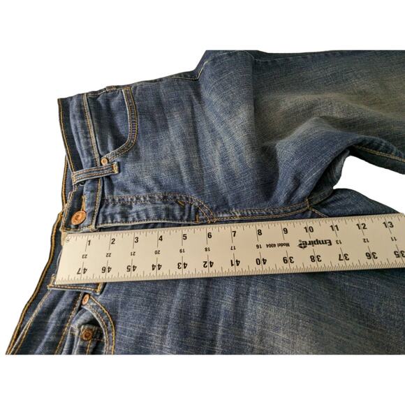 Levi's Women's Jeans 8 Blue 512 Bootcut Denim Perfectly Slimming High Rise - Picture 4 of 10
